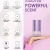 Essential Oil Diffuser Waterless Aromatherapy Diffusers for Home Large Room, Bedroom, Car, Office, Desk, Battery Operated, Small Diffuser for Pure Scent, 100mL Capacity, AN9 (Lavender)