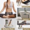 5 in 1 Incense Holder for Meditation, Palo Santo Holder, Ceramic Sage Holder for Burning, Candle Holder, Ashtray, Palo Santo Matches, Meditation Accessories for Meditation Yoga Room