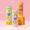 wildwonder Sparkling Probiotic Juice Drink w/Gut Health Immunity, 5g Fiber, Live Probiotics, Caffeine Free, Organic, Vegan, Low Sugar, 12pk 12oz, Tropical Vibes Variety Pack, As Seen on Shark Tank