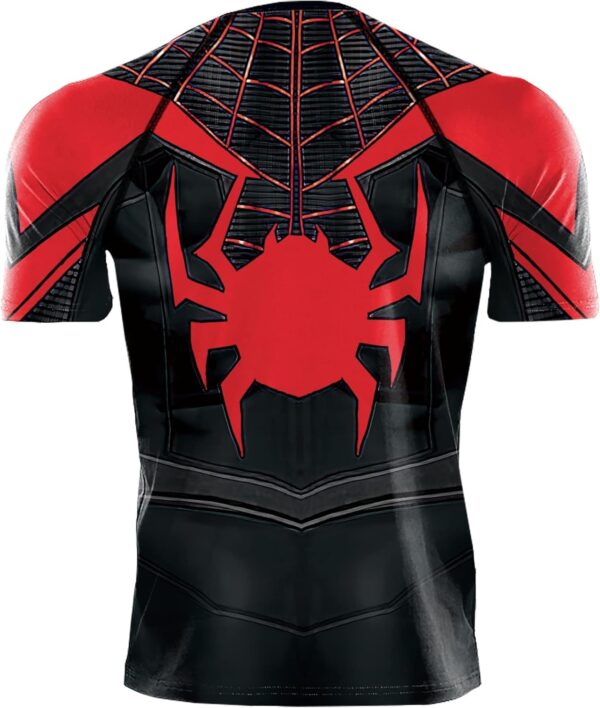 Men's Compression Shirt, Soft Short Sleeve 3D Print Fitness Sports Shirt Gym T-Shirt