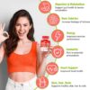 Apple Cider Vinegar Keto ACV Gummies with Mother, Max Strength Advanced 2000mg with Probiotics & Vitamin B12, for Digestion, Metabolism, Cleanse & Detox Diet, 60 Count