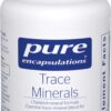Pure Encapsulations Trace Minerals - Multimineral Supplement - Mineral Supplement - Supports Metabolism & Cellular Function* - Gluten Free & Vegan - 60 Capsules