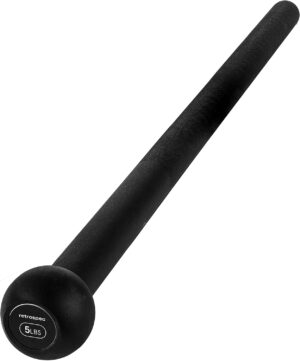Revolve Steel Macebell for Strength Training, Rehabilitation, Stretching, Conditioning and Rotational Training - 5, 7, 10, 15, 20, 30lb Options for Women & Men