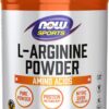 NOW Sports Nutrition, L-Arginine Powder, Nitric Oxide Precursor, Amino Acids, 1-Pound