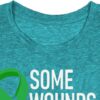 Womens Mental Health Matters Shirts Green Ribbon Awareness T-Shirt Inspirational Tee Top