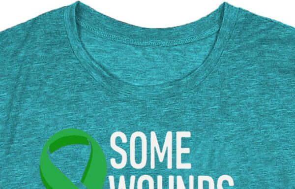 Womens Mental Health Matters Shirts Green Ribbon Awareness T-Shirt Inspirational Tee Top