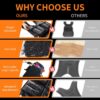 Prodigen Adjustable Weighted Vest 0-10 lbs/0-18 lbs for Women Men for Running Walking Cardio and Strength Training with Shoulder Pads and Reflective Stripe