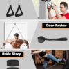 6Pcs Resistance Bands, Workout Bands 270lbs, Exercise Bands with Handles/Door Anchor/Ankle Straps/Bag/Poster for Men, Heavy Resistance Bands for Working Out at Home