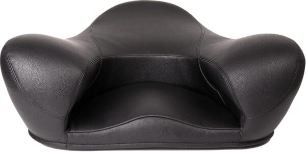 Ergonomically Correct for The Human Physiology Zen Yoga Chair (Black, Vegan Leather)