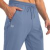 G Gradual Men's Sweatpants with Zipper Pockets Tapered Joggers for Men Athletic Pants for Workout, Jogging, Running
