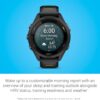 Garmin Forerunner 265S Running Smartwatch, Colorful AMOLED Display, Training Metrics and Recovery Insights, Black and Amp Yellow, 42 mm