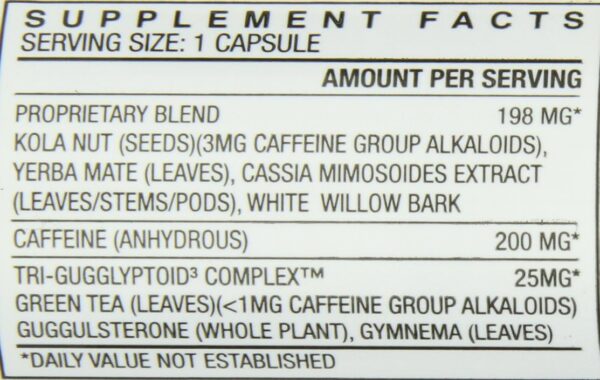 Stacker 2 Fat Burner Capsules, Ephedra Free, 100-Count Bottle