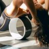 12-Inch Yoga Wheel, Back Cracker, Yoga Wheel, Wheel for Back Pain Relief, Yoga Ring, Back Wheel Roller, Yoga Roll, Yoga Tools, Roller Back
