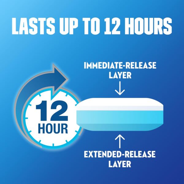 Mucinex 12 Hour 1200mg Maximum Strength Guaifenesin Chest Congestion & Mucus Relief, Guaifenesin Expectorant Aids Mucus Removal, Chest Decongestant for Adults, Dr Recommended, 42ct Tablets