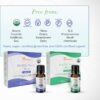 OraWellness Healthy Mouth Blend Organic Toothpaste & Mouthwash Alternative Tooth Oil, Natural Mouth Rinse for Healthy Teeth & Gums for Women, Men and Kids, Pack of 3