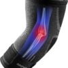 APOYO Elbow Brace for Tendonitis and Tennis Elbow, Compression Sleeve for Arthritis, Workouts, Reduce Joint Pain During Fitness Activity (Medium)