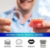 Retainer & Denture Cleaner Tablets 120 Pcs (4 Months Supply) - Retainer Cleaner Tablets for Invisalign,Retainers, Dentures, Night & Mouth Guard,Removes Stains & Plaque, Mint Flavor