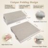 Meditation Floor Cushion for Yoga Adults Square Floor Pillows Seating Large Meditation Cushion Yoga Pillows for Sitting on Floor Meditation Pillow Mat Outdoor Rectangle Floor Sitting Cushion