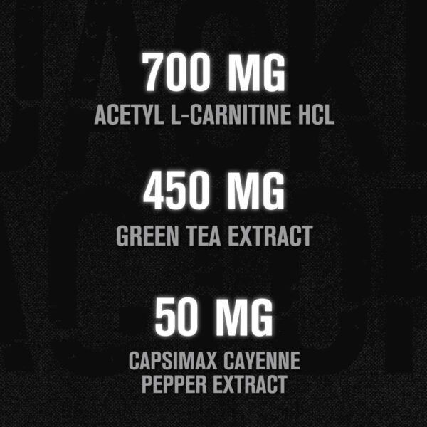 Jacked Factory Burn XT Black Thermogenic Fat Burner - Weight Loss Supplement, Appetite Suppressant, Nootropic Energy Booster | TeaCrine, Acetyl L-Carnitine, Green Tea Extract - 90 Veg Diet Pills