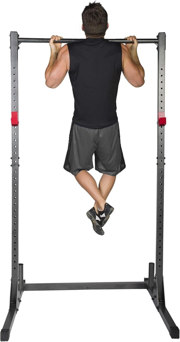 CAP Barbell FM-905Q Color Series Power Rack Exercise Stand, Carbon