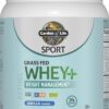 Garden of Life Sport Whey Plus Weight Management with Amino Energy - 20g of Grass Fed Protein Isolate for Women and Men - Vanilla Powder - with Capsimax, 2 Billion CFU Probiotics, About 15 Servings