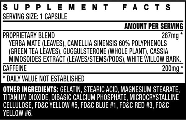 Stacker 2 Fat Burner Capsules, Ephedra Free, 100-Count Bottle