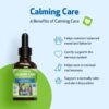Pet Wellbeing Calming Care for Dogs - Calm Support, Relaxed Nervous System, Emotional Balance, Adaptogens, Ashwagandha, Holy Basil - Veterinarian-Formulated Herbal Supplement 2 fl oz (59 ml)