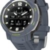 Garmin Instinct Crossover, Rugged Hybrid Smartwatch, Analog Hands and Digital Display, Blue Granite