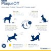 ProDen PlaqueOff Powder for Dogs & Cats - Pet Dental Care Supplement for Teeth Cleaning & Oral Health - Dog Breath Freshener & Plaque Remover - 180 g
