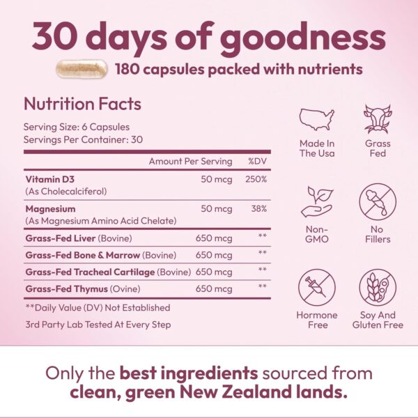 Gum Restore Supports Gum Repair for Receding Gums Treatment, Inflamed Gums & Gum Recession Treatment, Gum Restore Gum Health Supplements Gum Regrowth, Made in USA, 180 Capsules 1 Month Supply, Non-GMO