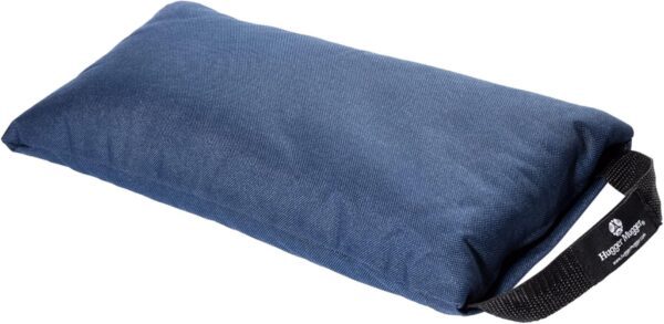 Hugger Mugger 10lb Yoga Sandbag - Adds Weight to Your Poses, Zipper Cover, Sturdy Handle, Silica Sand Filling, Durable Material