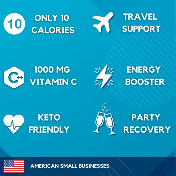 HydroMATE Electrolytes Powder Low Sugar - 30 Count Fruit Punch Instant Hydration Packets with Vitamin C to Boost Energy - Low Sugar Electrolytes Powder Packets to Support Hydration Fast Party Recovery