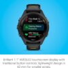 Garmin Forerunner 265S Running Smartwatch, Colorful AMOLED Display, Training Metrics and Recovery Insights, Black and Amp Yellow, 42 mm