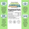 Garcinia Cambogia Weight Loss Pills - 1500mg HCA Pure Extract - Fast Acting Appetite Suppressant - Fat Burner for Women and Men to Help Lose Weight - Carb Blocker Metabolism Diet Pill - 90 Capsules