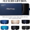 Fleur&Yang Silk Sleep Mask, Adjustable Blackout Sleeping Mask for Men Women, Soft Breathable 100% Mulberry Silk Fabric, Cooling Eye Cover Blindfold for DeepSleep or Meditation(Peaceful Black)