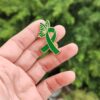 For Ribbon Pin Awareness Items There is Hope Enamel Lapel Pin Love Brooch Badge for Backpacks Hats Bags Clothes Decoration