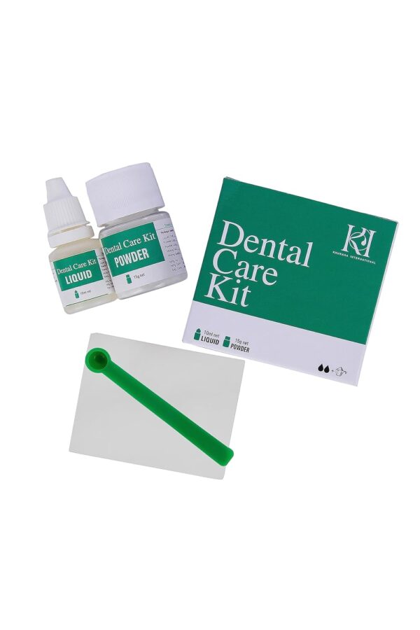 KI Zinc Oxide Eugenol Cement Dental Care Kit Glue for Crowns & Bridges Filling
