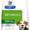 Hill's Prescription Diet Metabolic Weight Management Lamb Meal & Rice Formula Dry Dog Food, Veterinary Diet, 6 lb. Bag