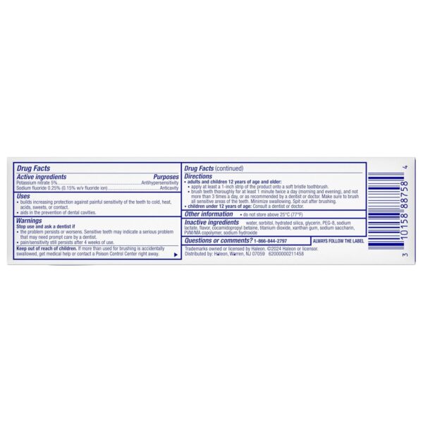 Sensodyne Pronamel Intensive Enamel Repair Toothpaste for Sensitive Teeth, to Reharden and Strengthen Enamel, Extra Fresh - 3.4 Ounces