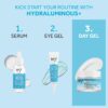 No7 HydraLuminous+ Hydrating Day Gel Moisturizer - Hyaluronic Acid and Vitamin B3 Niacinamide Face Moisturizer to Hydrate, Protect & Refresh Skin - Supports Skin Barrier Repair (1.69 Fl Oz)