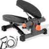 7190czFLQ7L._AC_SL1500_.jpg Stepper for Exercise at Home Mini Stair Stepper with Resistance Bands Exercise Equipment for Home Stair Climber Stepper Machine for Home Gym Cardio Equipment for Full Body Workout