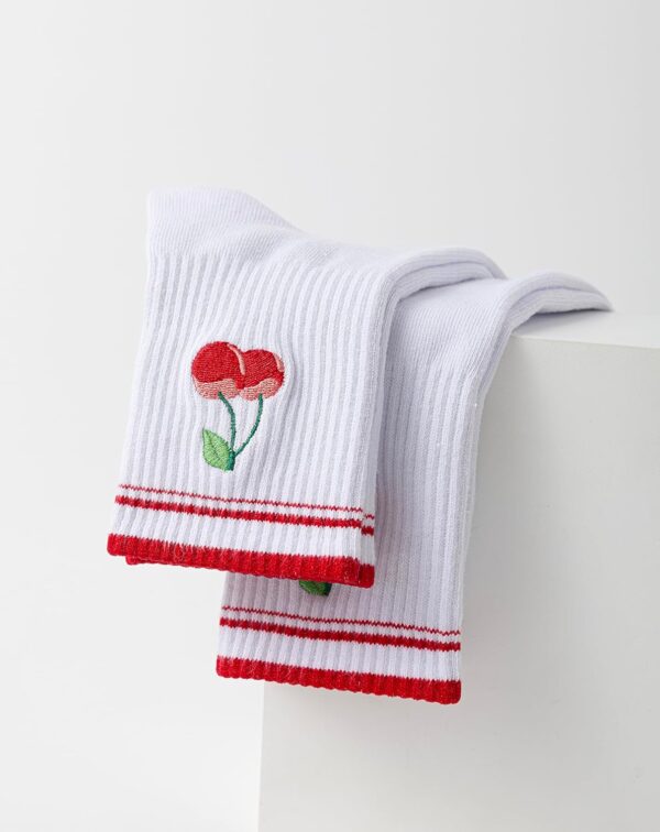 Yawlsow Pilates Grip Socks for Women Yoga Grippy Socks Cute Barre Non Skid Athletic Crew Sticky Socks Workout Hospital