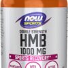 NOW Foods Sports Nutrition, HMB (β-Hydroxy β-Methylbutyrate), Double Strength 1,000 mg, 90 Tablets