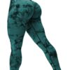 VOYJOY Seamless Leggings for Women High Waist Yoga Pants Scrunch Butt Lifting Elastic Tights