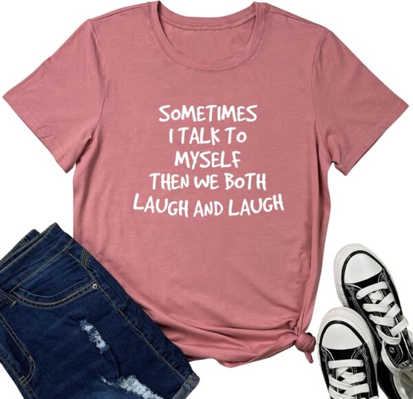 LOOKFACE Women Soft Tees Cute Graphic T Shirts