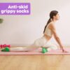 Grip Socks for Women Pilates Yoga Socks Non Slip Hospital Socks Ankle Slipper Socks 5/12 Pairs