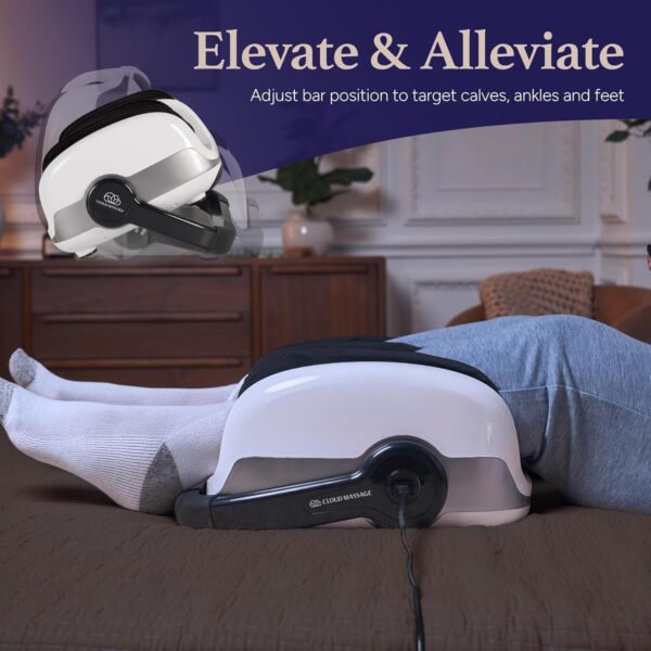 Cloud Massage Shiatsu Foot Massager with Heat, Deep Kneading Therapy for Pain Relief, Circulation, Post-Activity Relaxation – Valentine Gift for Plantar Fasciitis, Neuropathy, and Arthritis Relief