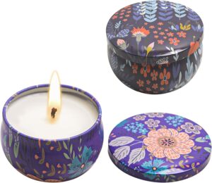 Scented Soy Aromatherapy Candles Gifts for Women, Long Lasting Candles, Premium Body Relax & Stress Relief Candles,Ideal Gifts for Birthday, Christmas, Thanksgiving, Mother's Day 2 Pack