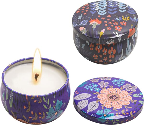 Scented Soy Aromatherapy Candles Gifts for Women, Long Lasting Candles, Premium Body Relax & Stress Relief Candles,Ideal Gifts for Birthday, Christmas, Thanksgiving, Mother's Day 2 Pack