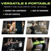 Ex Kit Home Gym Equipment with Carry Bag - 10Pcs Resistance Bands Kit with Handles, Door Anchor, Jump Rope, Booty Bands & More – Full Body Workout Bands Set for Strength, Cardio & Flexibility